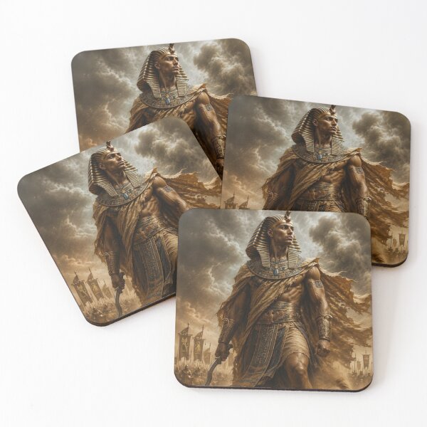 Item preview, Egyptian Pharaoh Warrior of the Desert | Epic Ancient Egypt Battle Art designed and sold by Queen Cleopatra.