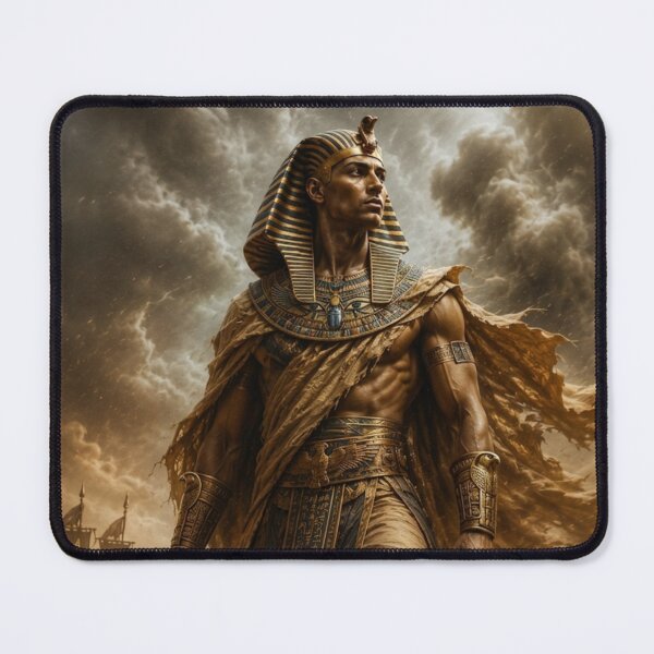 Item preview, Egyptian Pharaoh Warrior of the Desert | Epic Ancient Egypt Battle Art designed and sold by Queen Cleopatra.