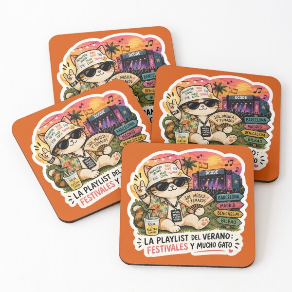 Item preview, The Summer Playlist: Festivals and Lots of Cats designed and sold by Opps-diseño.