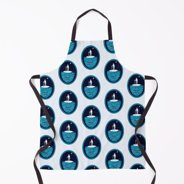Item preview, Paddleboarding Over a Shark designed and sold by Elaine M Hayward .