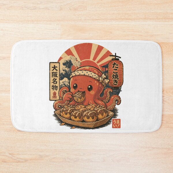 Item preview, Cute Takoyaki Octopus designed and sold by Alpacatata.
