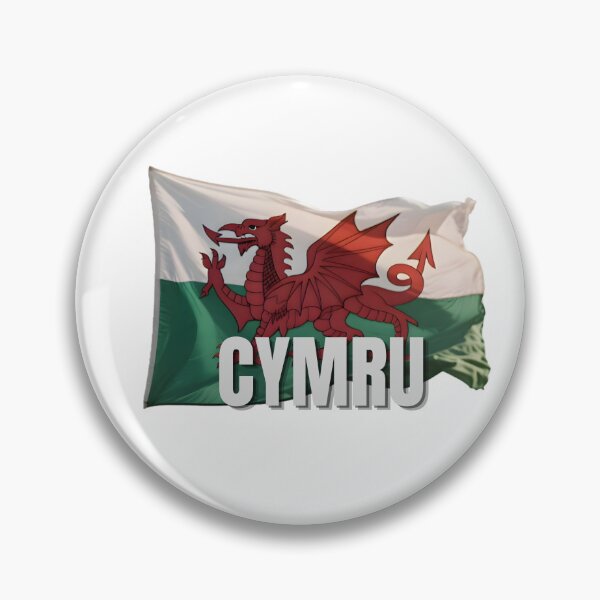 Item preview, Cymru Wales Flag Text Design - Welsh Red Dragon Graphic designed and sold by RVJdesigns.