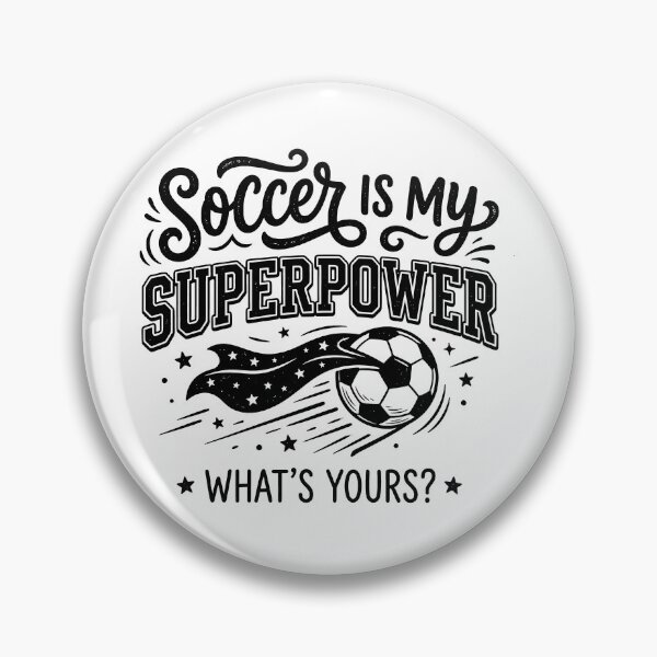 Item preview, Soccer Is My Superpower designed and sold by BrunoLinuxArt.