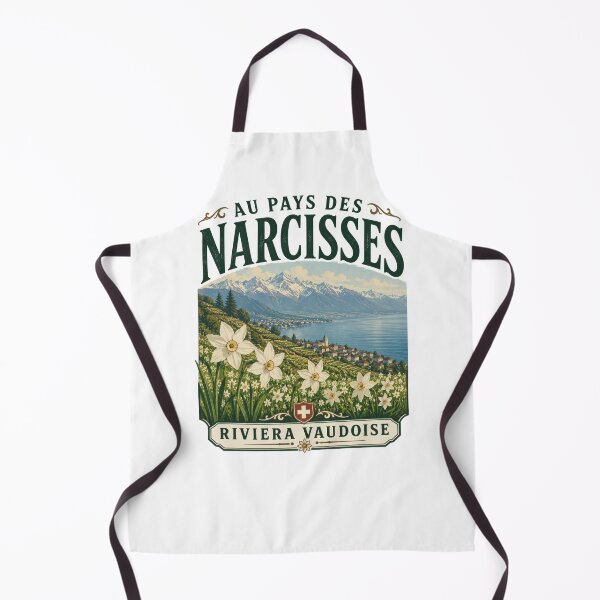 Item preview, Riviera Vaudoise Narcissus Radiiflorus Alps designed and sold by AntiqueImages.