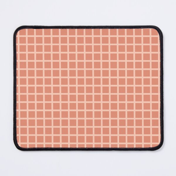 Item preview, Red orange & middle red grid designed and sold by Mint + Midnight.