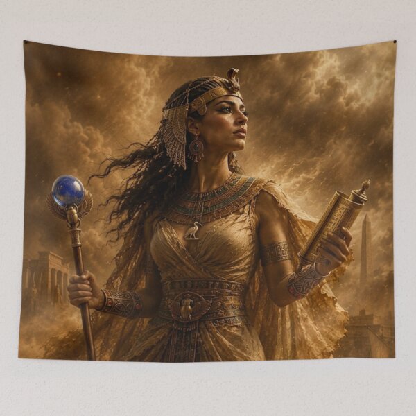 Item preview, Cleopatra Queen of Egypt | Ancient Egyptian Royalty Fantasy Art designed and sold by Queen Cleopatra.