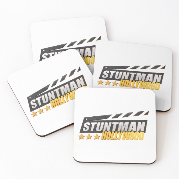 Item preview, Stuntman Hollywood Logo designed and sold by JJNameArt.