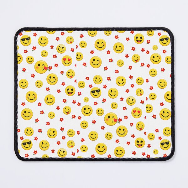 Item preview, Smiley yellow Emoji Pattern Digital Paper Seamless Background for Crafts and Printables designed and sold by Hookesmode.