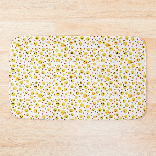 Item preview, Smiley yellow Emoji Pattern Digital Paper Seamless Background for Crafts and Printables designed and sold by Hookesmode.