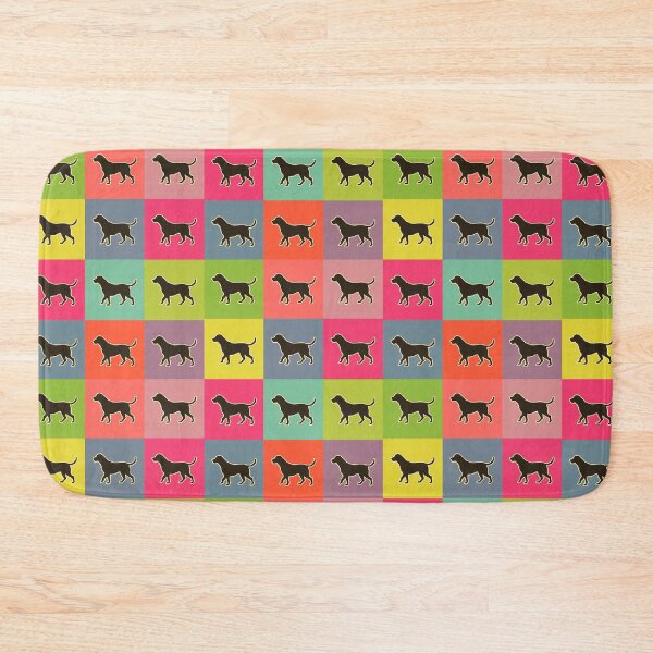 Item preview, Colorful patchwork dogs designed and sold by uunaa.