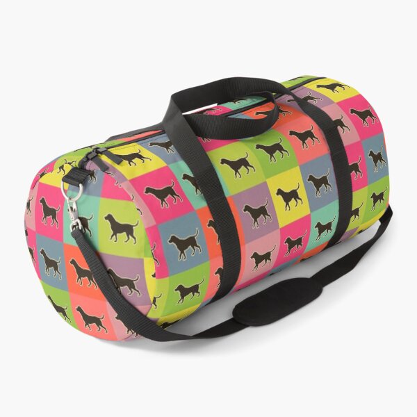 Item preview, Colorful patchwork dogs designed and sold by uunaa.
