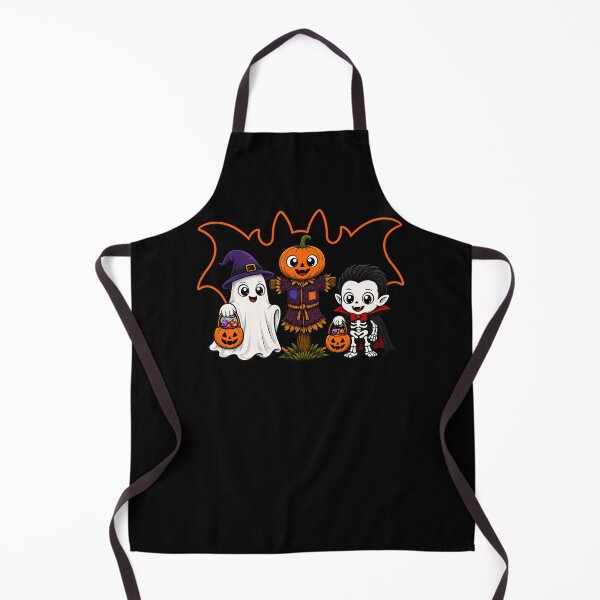 Item preview, Halloween Squad: Adorable Ghost, Scarecrow and Little Vampire designed and sold by Fangtasia77.