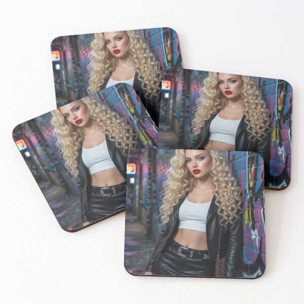 Item preview, Modern Young Beauty Back Alley  designed and sold by Davidaccio Collection .