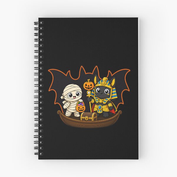 Item preview, Spooky Egyptian Crew: Cute Mummy, Ghost and Pharaoh Halloween designed and sold by Fangtasia77.