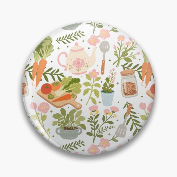 Item preview, Vintage Garden Pantry Seamless  designed and sold by KJackArtwork.
