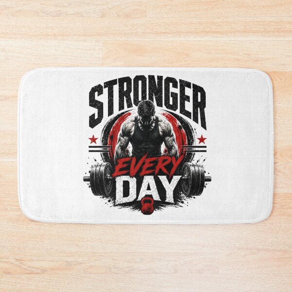 Item preview, Stronger every day motivation designed and sold by Side Quest Co..