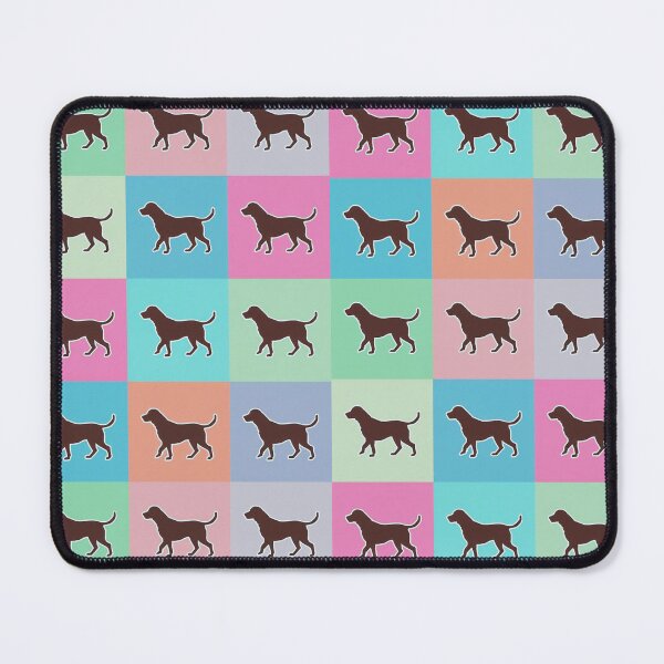 Item preview, Pastel patchwork dogs designed and sold by uunaa.