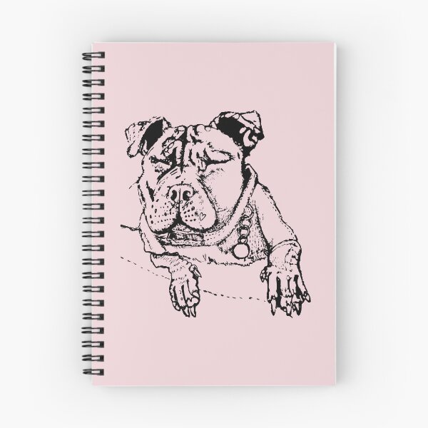 Item preview, Blinking Doggo - (#EED4D9) designed and sold by The Stippler Process.