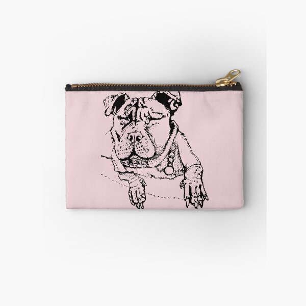 Item preview, Blinking Doggo - (#EED4D9) designed and sold by The Stippler Process.