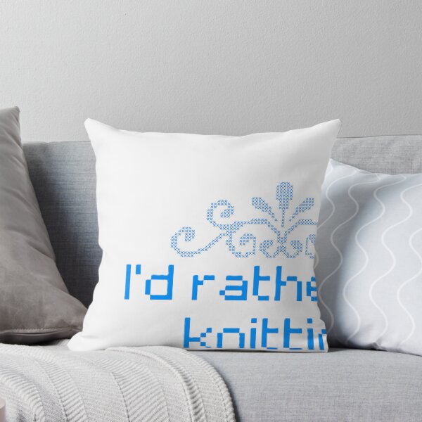 Item preview, I'd rather be knitting designed and sold by citizenscrochet.
