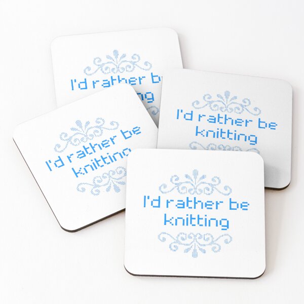 Item preview, I'd rather be knitting designed and sold by citizenscrochet.