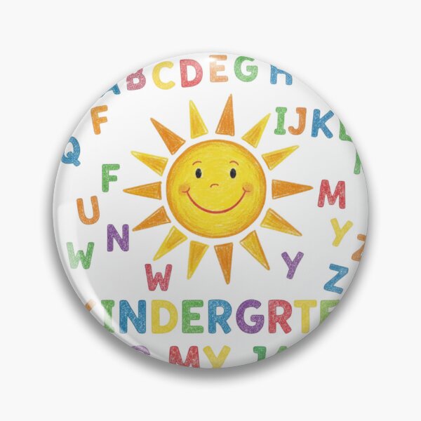 Item preview, Kindergarten Is My Jam crayon alphabet sun cheerful teacher gift designed and sold by language-des.