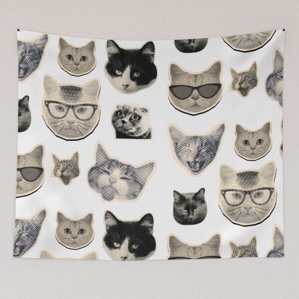 Item preview, Vintage kittens designed and sold by Karitza Daniela.