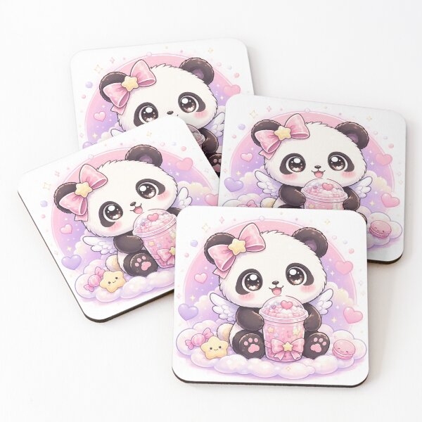 Item preview, Kawaii Panda on Cloud – Pastel Dream Aesthetic designed and sold by AstraDrip Studio.