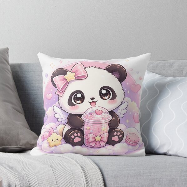 Item preview, Kawaii Panda on Cloud – Pastel Dream Aesthetic designed and sold by AstraDrip Studio.