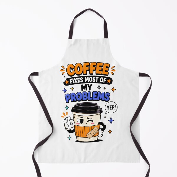 Item preview, Coffee Fixes Most Of My Problems Funny Coffee Quote designed and sold by Gift Phrase Studio.