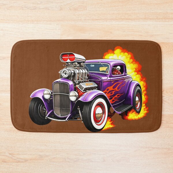 Item preview, Purple Monster Blown Hot Rod Fire Smoke Main designed and sold by rgagliardi2017.