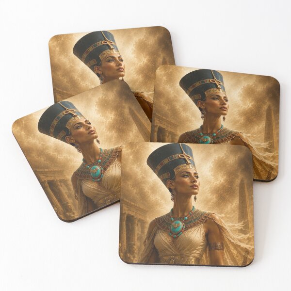 Item preview, Nefertiti Queen of Ancient Egypt | Powerful Egyptian Royalty Fantasy Art designed and sold by Queen Cleopatra.