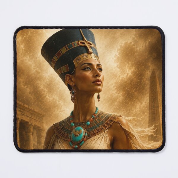 Item preview, Nefertiti Queen of Ancient Egypt | Powerful Egyptian Royalty Fantasy Art designed and sold by Queen Cleopatra.