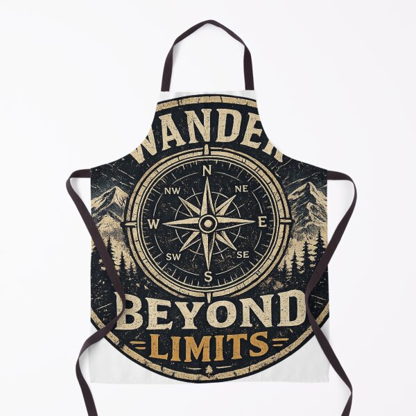 Item preview, Wander Beyond Limits Vintage Compass Adventure Sticker designed and sold by Omanut Studio — By Ashwin..