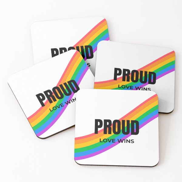 Item preview, Proud Love Wins – LGBTQ Pride designed and sold by KyniraaCo.