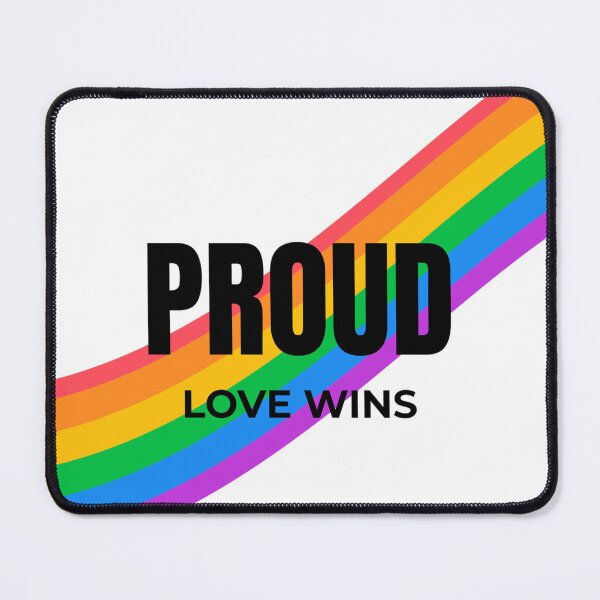Item preview, Proud Love Wins – LGBTQ Pride designed and sold by KyniraaCo.