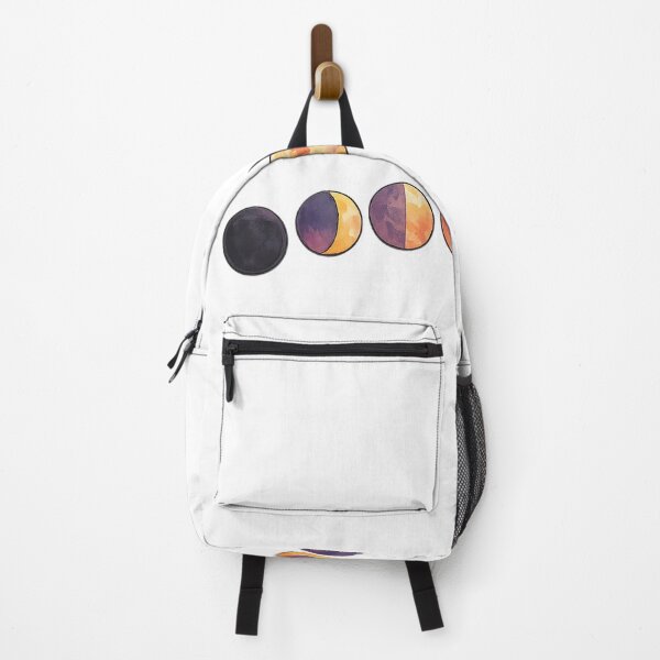 Item preview, Moon Phases in Warm Sunset Tones, Lunar Cycle designed and sold by eignvalue.