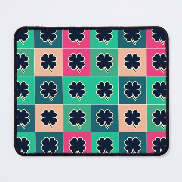 Item preview,  Four-leaf clovers in pink designed and sold by uunaa.
