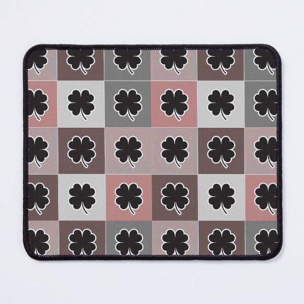 Item preview,  Four-leaf clovers in gray designed and sold by uunaa.