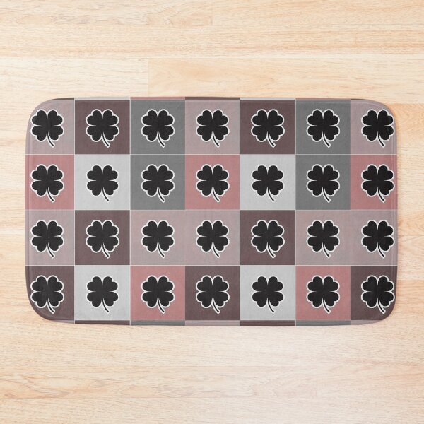 Item preview,  Four-leaf clovers in gray designed and sold by uunaa.
