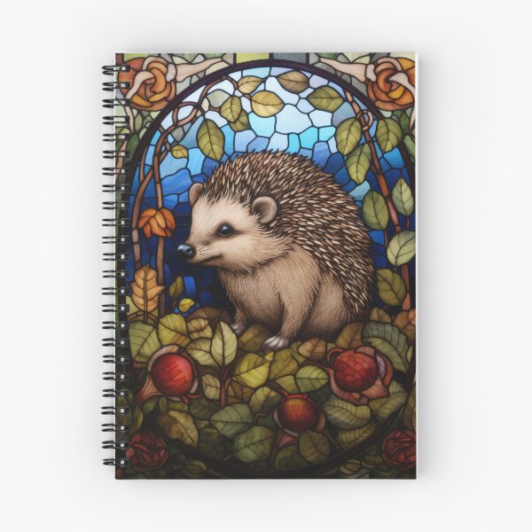 Artikelvorschau, Niedliches Igel-Glasbild entworfen und verkauft von pinkal.