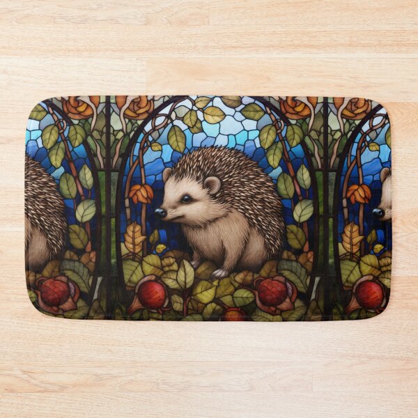 Artikelvorschau, Niedliches Igel-Glasbild entworfen und verkauft von pinkal.