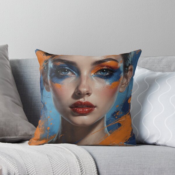 Item preview, Impasto Hyperrealism Beauty Portrait  designed and sold by Davidaccio Collection .