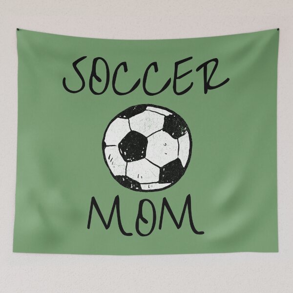 Item preview, Soccer Mom Soccer Ball Distressed Sports Parent Graphic designed and sold by donwillisjrart.