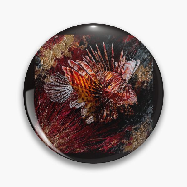Item preview, Lionfish Majesty: The Elegant Predator of Tropical Reefs #2 designed and sold by Helios Be. Lavsh.