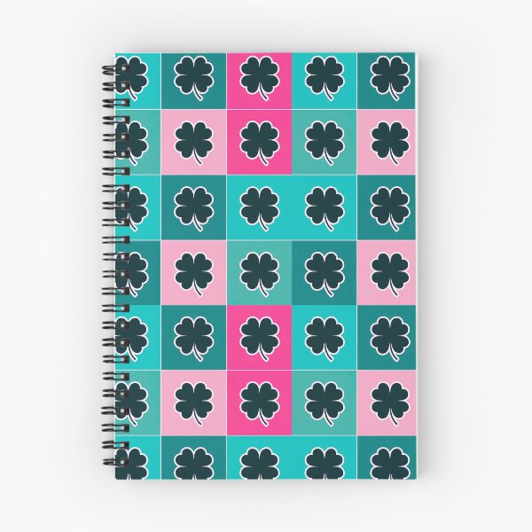 Item preview,  Four-leaf clovers in turquoise designed and sold by uunaa.