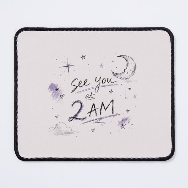 Item preview, See You at 2AM – Dreamy Handwritten Night Sky Aesthetic Typography designed and sold by J&J's Creation.