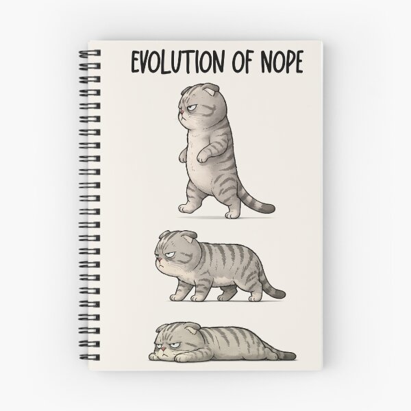 Item preview, Evolution of Nope designed and sold by YeeveMak.