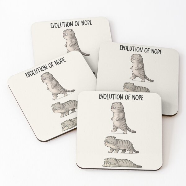 Item preview, Evolution of Nope designed and sold by YeeveMak.