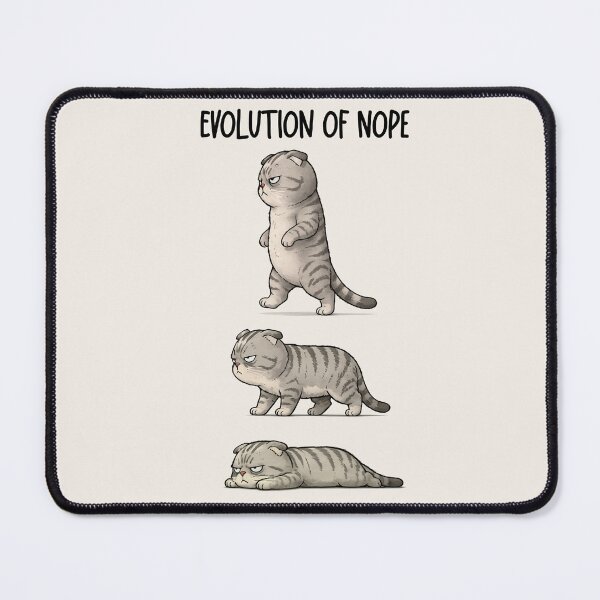Item preview, Evolution of Nope designed and sold by YeeveMak.
